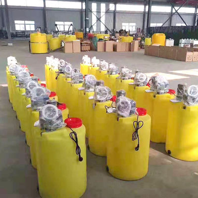 汚水処理の自動投薬装置Pac/Pam Polyaluminumの塩化物の混合