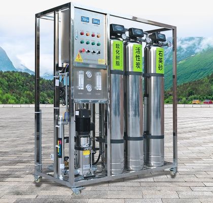 自動脱イオン RO 純水浄水器軟水装置 500l/H 水処理装置