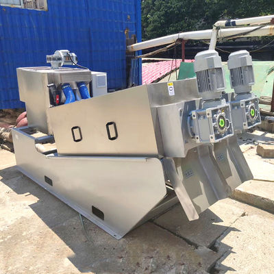 機械自動ネジ式を排水する固体液体の分離SS304の螺線形の沈積物