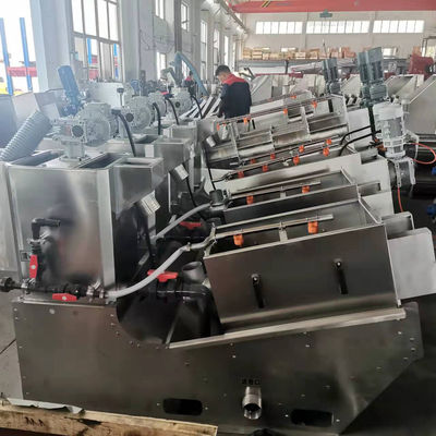 機械自動ネジ式を排水する固体液体の分離SS304の螺線形の沈積物