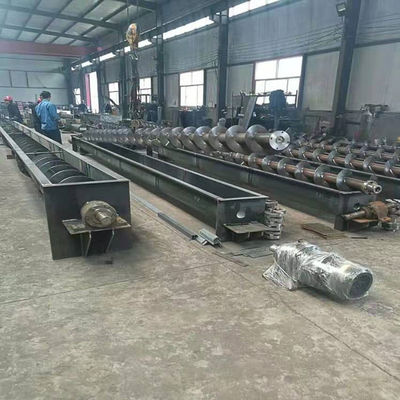 産業Shaftlessの沈積物ねじコンベヤー供給機械SS304 U溝