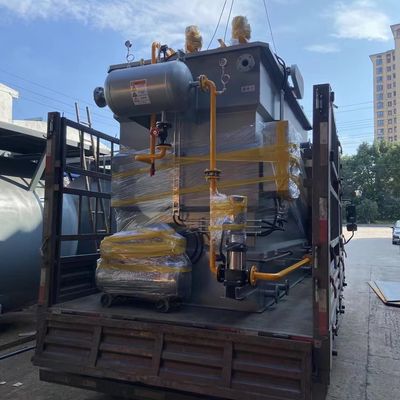 ステンレス鋼の横の流れのDAFによって分解された空気浮遊機械は50m3/Hを統合した