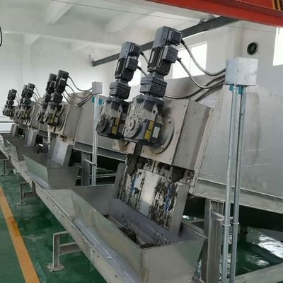 15m3/H螺線形の沈積物排水機械食糧工場沈積物排水装置