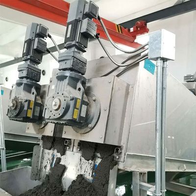 15m3/H螺線形の沈積物排水機械食糧工場沈積物排水装置