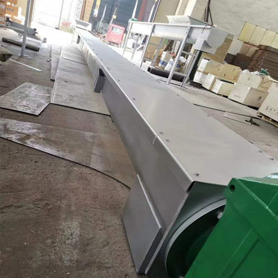 10t/h装置を運ぶshaftlessねじコンベヤー304のステンレス鋼の沈積物および燃えがら