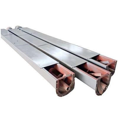 2m3/H炭素鋼ねじコンベヤーの石炭灰の穀物のshaftless螺線形のコンベヤ・システム