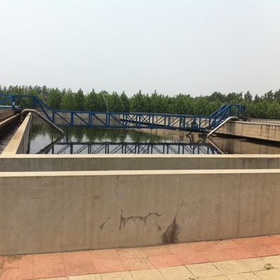 下水処理のために横のステンレス鋼の走行の泥のスクレーパー