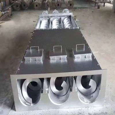 耐高温シャフトレススクリューコンベヤステンレス鋼