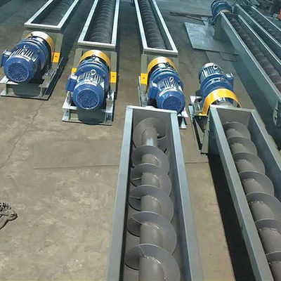 耐高温シャフトレススクリューコンベヤステンレス鋼