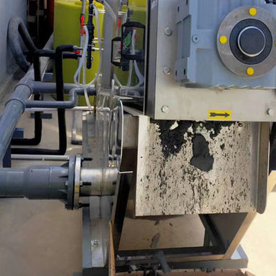 手回し締め機の沈積物排水装置自動Volute排水機械