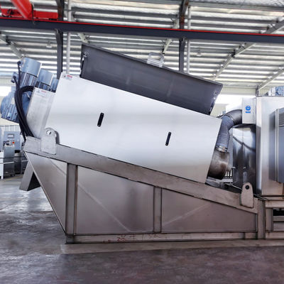 手回し締め機の沈積物排水装置自動Volute排水機械