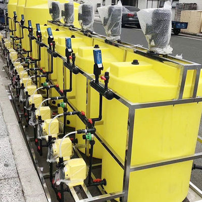 統合された自動投薬装置の水処理のスケールの抑制剤の凝集剤