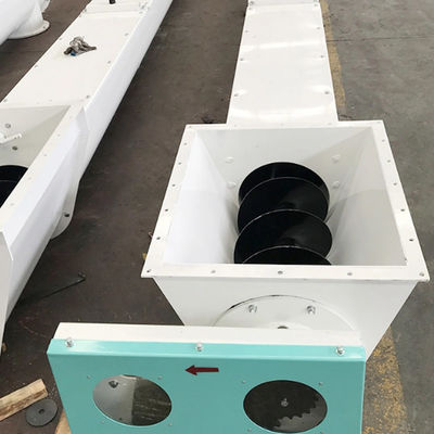 オイル無駄のための1-40m Shaftlessねじコンベヤーのオーガーねじコンベヤーは運搬に泥をつける