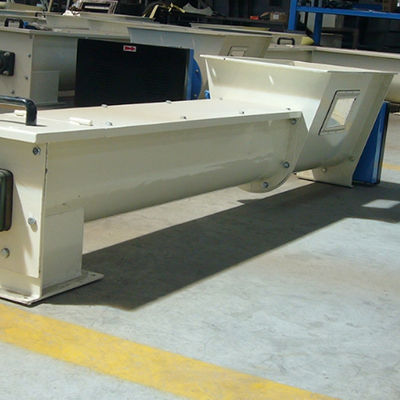 オイル無駄のための1-40m Shaftlessねじコンベヤーのオーガーねじコンベヤーは運搬に泥をつける