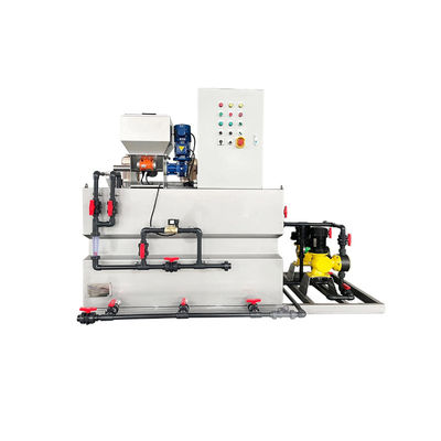 6000L汚水処理のためのシステム2.2KWに投薬する化学投薬機械ポリマー