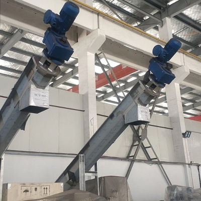 304/316SSセメントの石炭石灰具体的な穀物螺線形ねじコンベヤー1.5-5.5kw