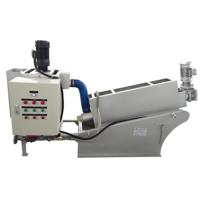 8kg/H沈積物の排水の排水処理のためのVolute沈積物の脱水機システム