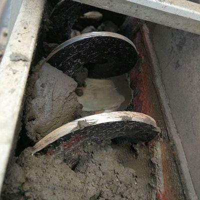 30t/H携帯用傾向があるSsねじコンベヤーUの溝の沈積物ねじベルト・コンベヤー