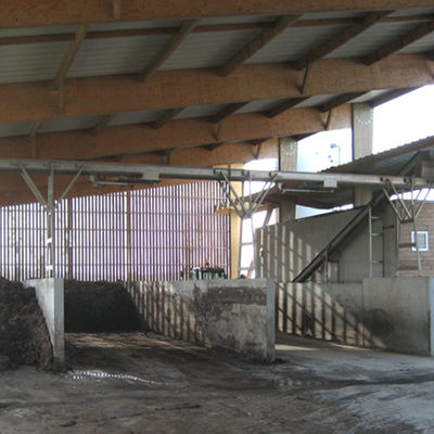 30t/H携帯用傾向があるSsねじコンベヤーUの溝の沈積物ねじベルト・コンベヤー