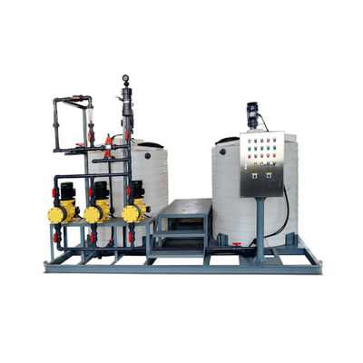 循環の冷水の安定装置のためのシステムに投薬する省エネ2000L/H PEの凝固剤