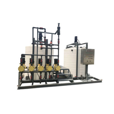 循環の冷水の安定装置のためのシステムに投薬する省エネ2000L/H PEの凝固剤