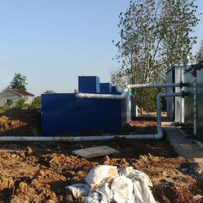 SS304 MBR MBBRの友好的な産業汚水処理場の機械類100m3/D Eco