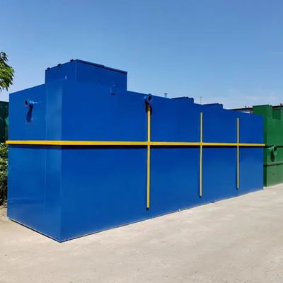 SS304 MBR MBBRの友好的な産業汚水処理場の機械類100m3/D Eco