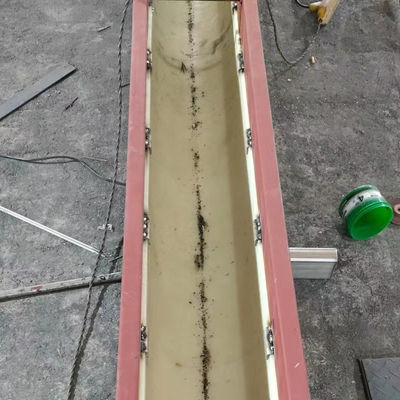 炭素鋼Shaftlessの螺線形のコンベヤーのAdjsutableの速度は1~100mをカスタマイズした