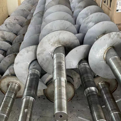 50m3/H炭素鋼のShaftlessねじコンベヤーはステンレス鋼の螺線形のコンベヤーを自動化した