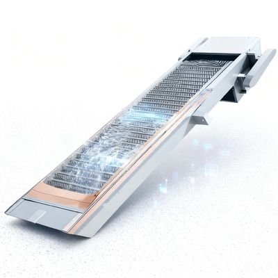 ステンレス鋼の回転式歯のまぐわのグリルの汚水処理装置