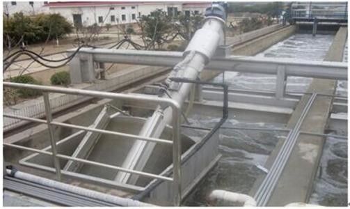 回転式ドラム タイプ機械棒スクリーンの排水処理