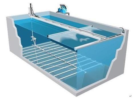 最下の沈積物スクレーパーの交換