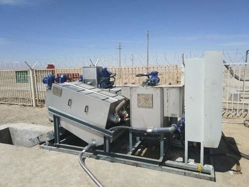 炭素鋼の沈積物の排水機械、0.3Kw多ディスク手回し締め機