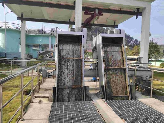 1500mm機械棒スクリーンの回転式固体液体の分離器