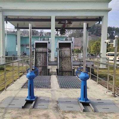 1500mm機械棒スクリーンの回転式固体液体の分離器