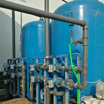 ゴム製 ライニングの廃水のろ過装置の炭素鋼Q235材料