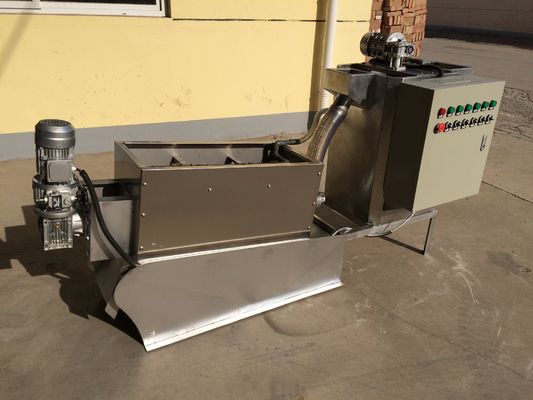 100mm積み重ねられたねじ沈積物排水機械産業等級