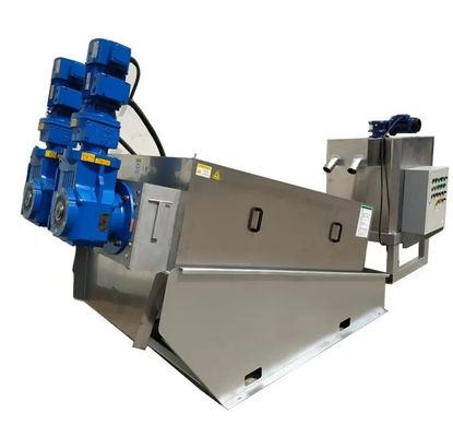 自浄式の沈積物厚化システムVolute沈積物の排水の出版物