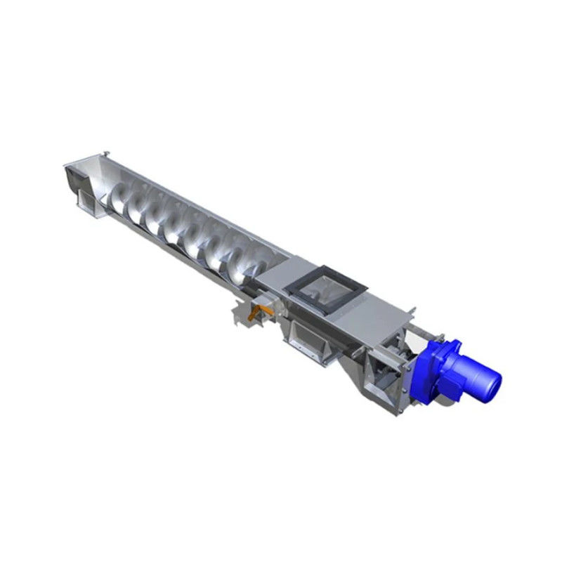 304/316SSセメントの石炭石灰具体的な穀物螺線形ねじコンベヤー1.5-5.5kw