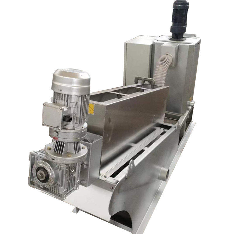 1-2500kgs/H Volute沈積物の脱水機多ディスク手回し締め機の沈積物の排水機械