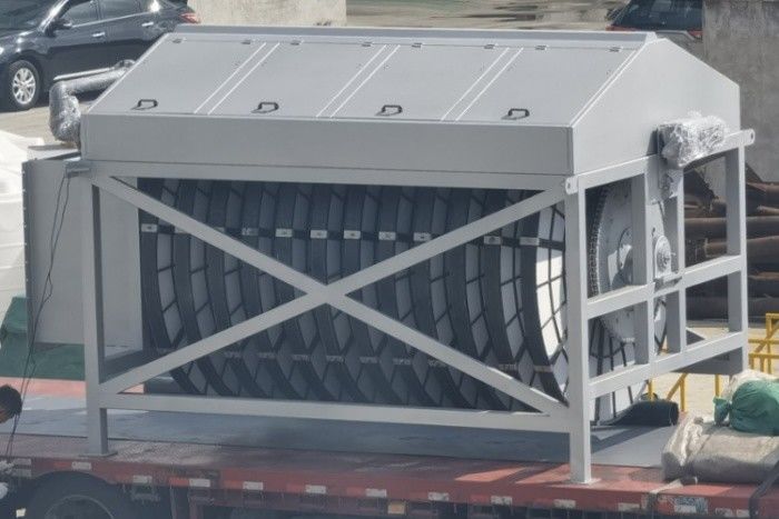 フィルタリングシステム 下水処理用回転ディスクフィルター