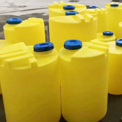 200L PEの平底のプラスチック混合のバケツPAMの分解の汚水処理の試薬の投薬