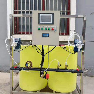 1000L/H PE Pac Pamの凝集剤自動投薬機械遅い解放の分解
