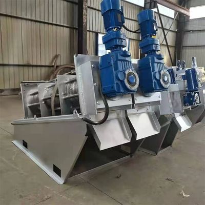 15m3/H螺線形の沈積物排水機械食糧工場沈積物排水装置