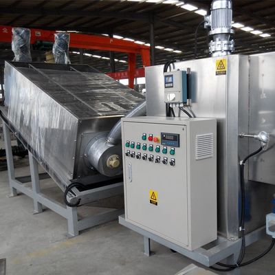 15m3/H螺線形の沈積物排水機械食糧工場沈積物排水装置