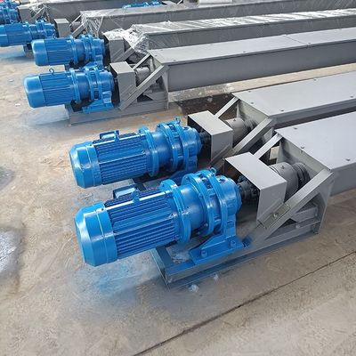 3m3/h Uのタイプ炭素鋼shaftlessねじコンベヤーの供給の沈積物シャフトの螺線形のコンベヤー