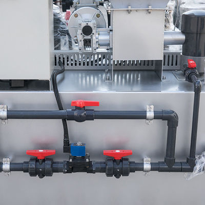 染まる排水処理を印刷するための3000L/H自動投薬システムSS