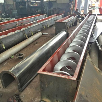 二重シャフトの石炭産業のための横のステンレス鋼ねじコンベヤー1000mm