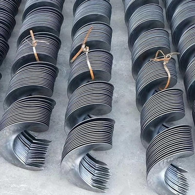 二重シャフトの石炭産業のための横のステンレス鋼ねじコンベヤー1000mm