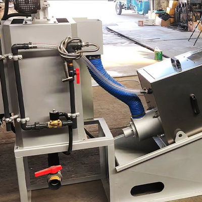フル オートマチックのステンレス鋼の螺線形の沈積物の脱水機システム2.23kw 380Volt